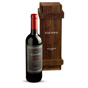 Fausto Malbec-Cabernet Franc en Estuche de Duelas