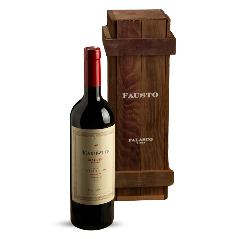 Fausto Malbec en Estuche de Duelas