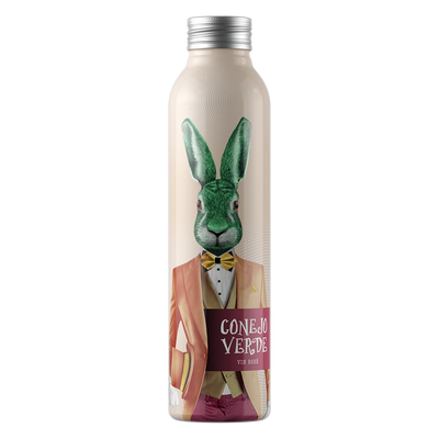 Conejo Verde Rosé en botella de aluminio – vino rosado de Mendoza