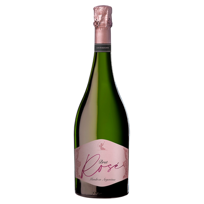 Los Haroldos Espumante Rosé – botella de vino espumante rosado