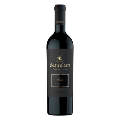 Los Haroldos Gran Corte – caja de vino tinto, blend de 7 varietales