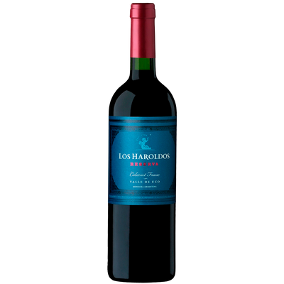 Los Haroldos Reserva Cabernet Franc – caja de vino tinto del Valle de Uco